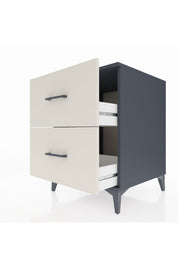 Kronos Komodin 2 Çekmeceli 60x59x80 Antrasit-Aytaşı