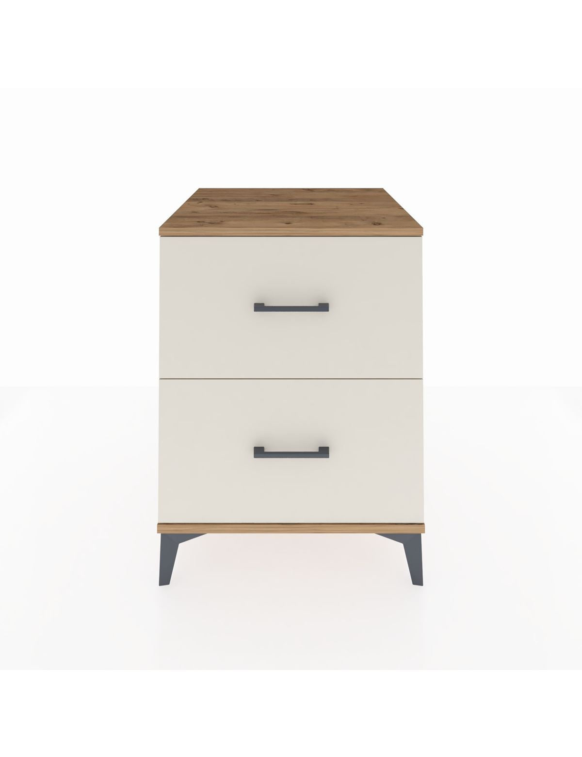 Kronos Komodin 2 Çekmeceli 60x59x80 Çam-Aytaşı