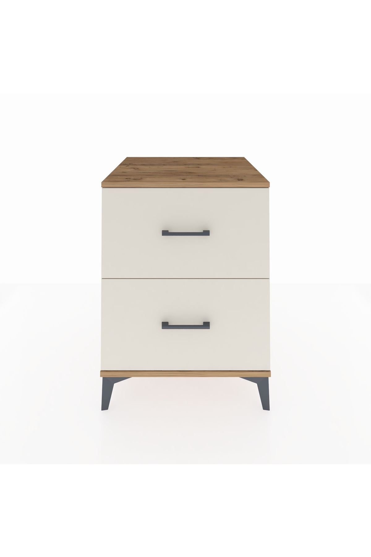 Kronos Komodin 2 Çekmeceli 60x59x80 Çam-Aytaşı