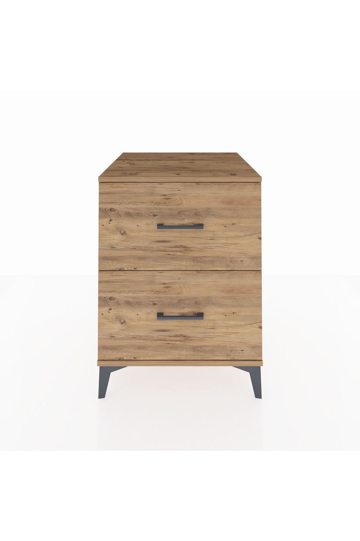 Kronos Komodin 2 Çekmeceli 60x59x80 Çam-Çam