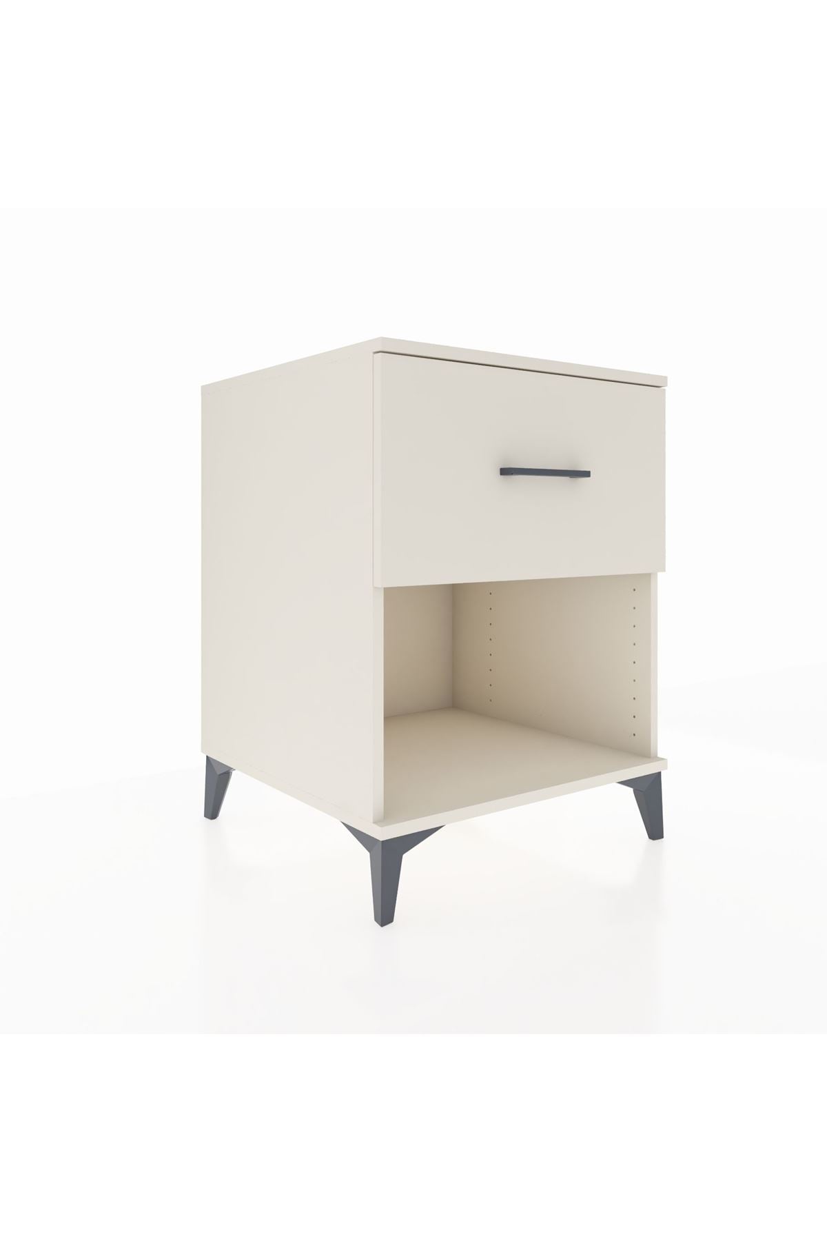 Kronos Komodin Tek Çekmeceli 60x59x80 Aytaşı-Aytaşı