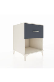 Kronos Komodin Tek Çekmeceli 60x59x80 Aytaşı-Antrasit