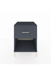 Kronos Komodin Tek Çekmeceli 60x59x80 Antrasit-Antrasit