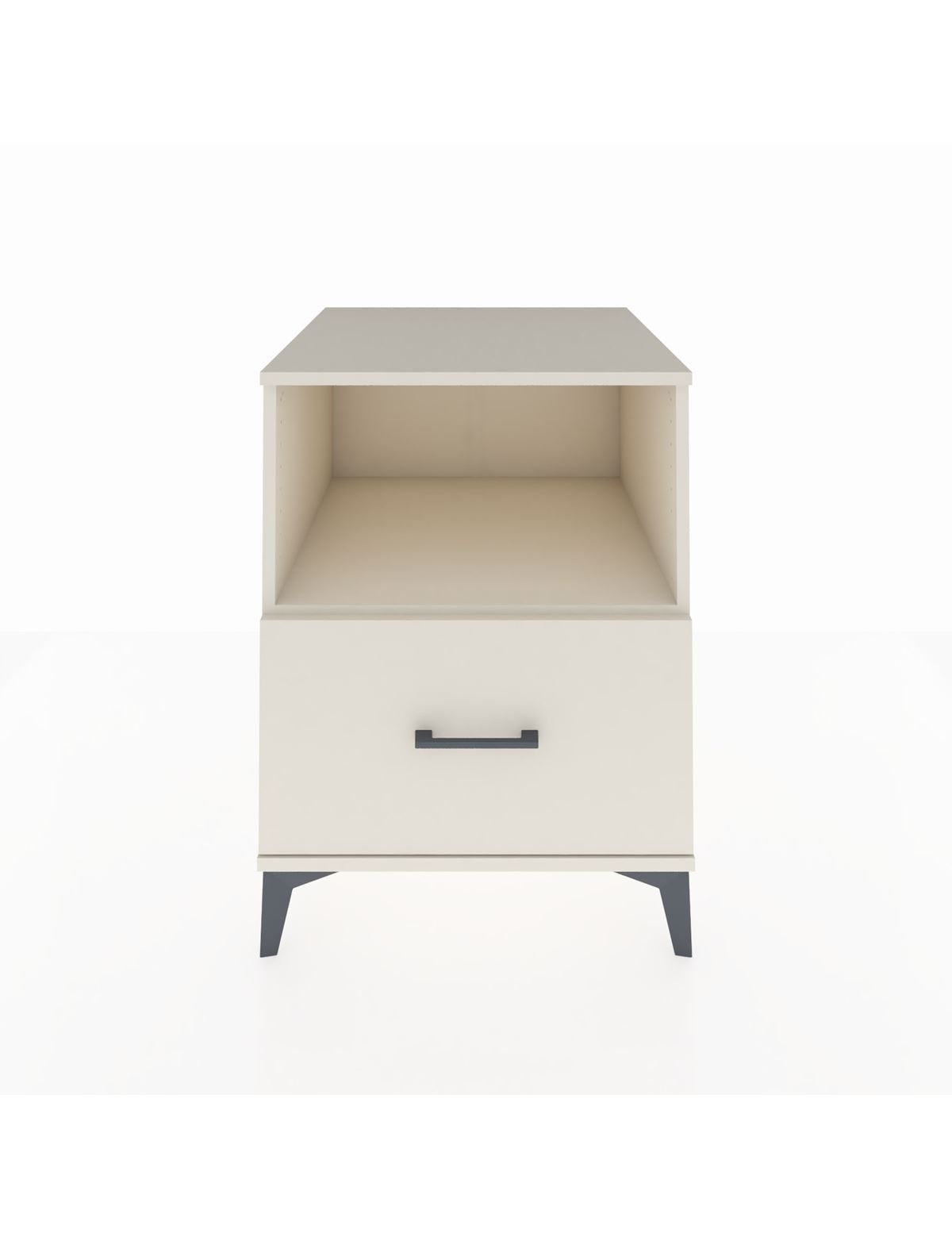 Kronos Komodin Tek Raflı Tek Çekmeceli 60x59x80 Aytaşı-Aytaşı