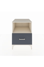 Kronos Komodin Tek Raflı Tek Çekmeceli 60x59x80 Aytaşı-Antrasit