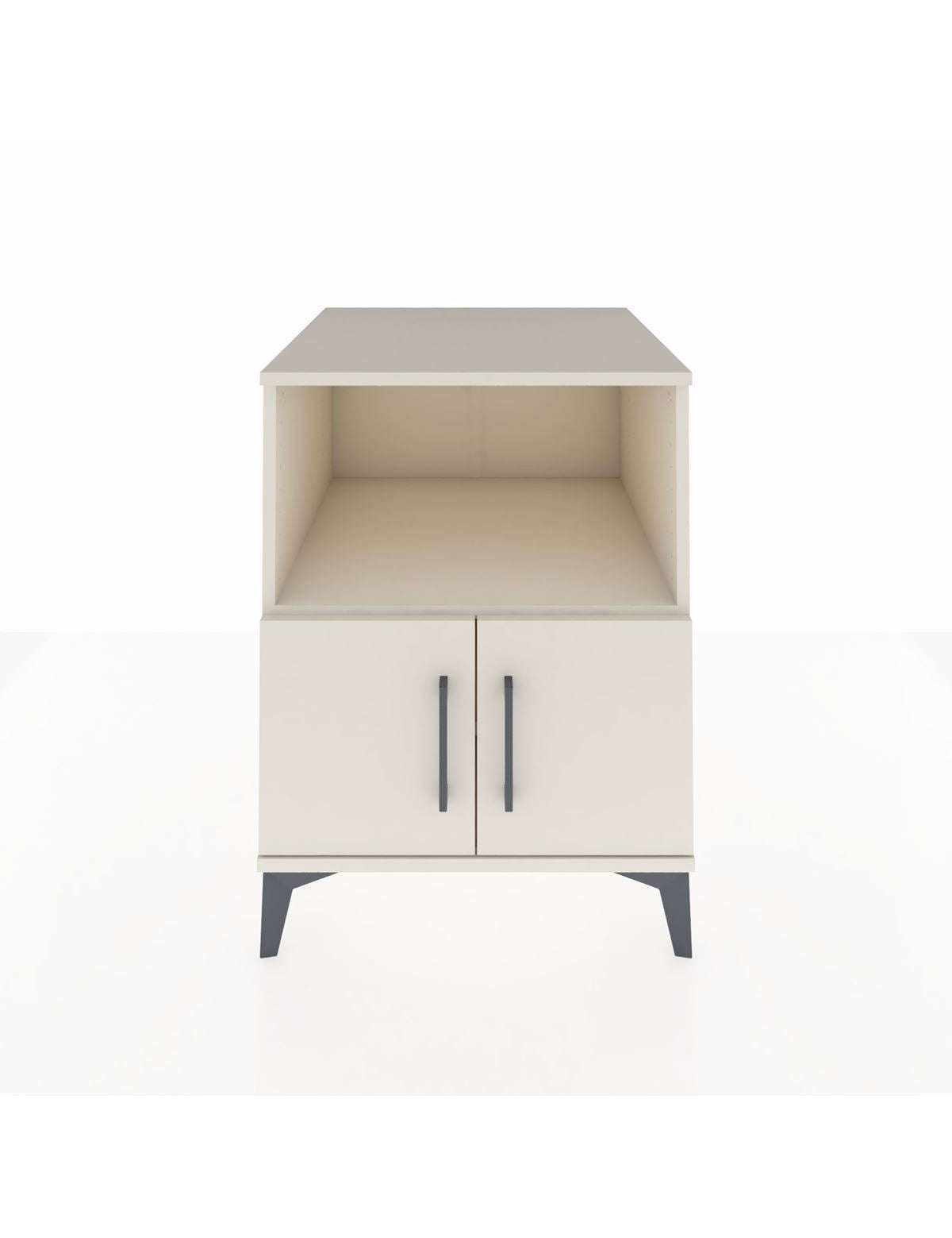 Kronos Komodin 2 Raflı 2 Kapaklı 60x59x80 Aytaşı-Aytaşı