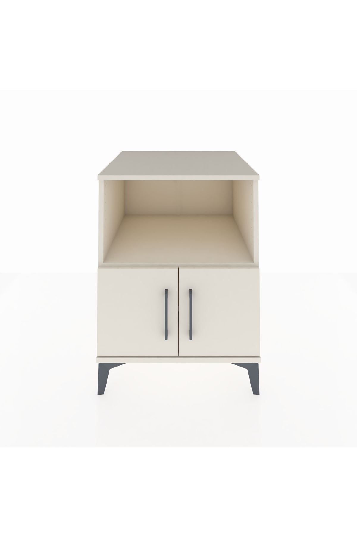 Kronos Komodin 2 Raflı 2 Kapaklı 60x59x80 Aytaşı-Aytaşı