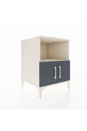 Kronos Komodin 2 Raflı 2 Kapaklı 60x59x80 Aytaşı-Antrasit