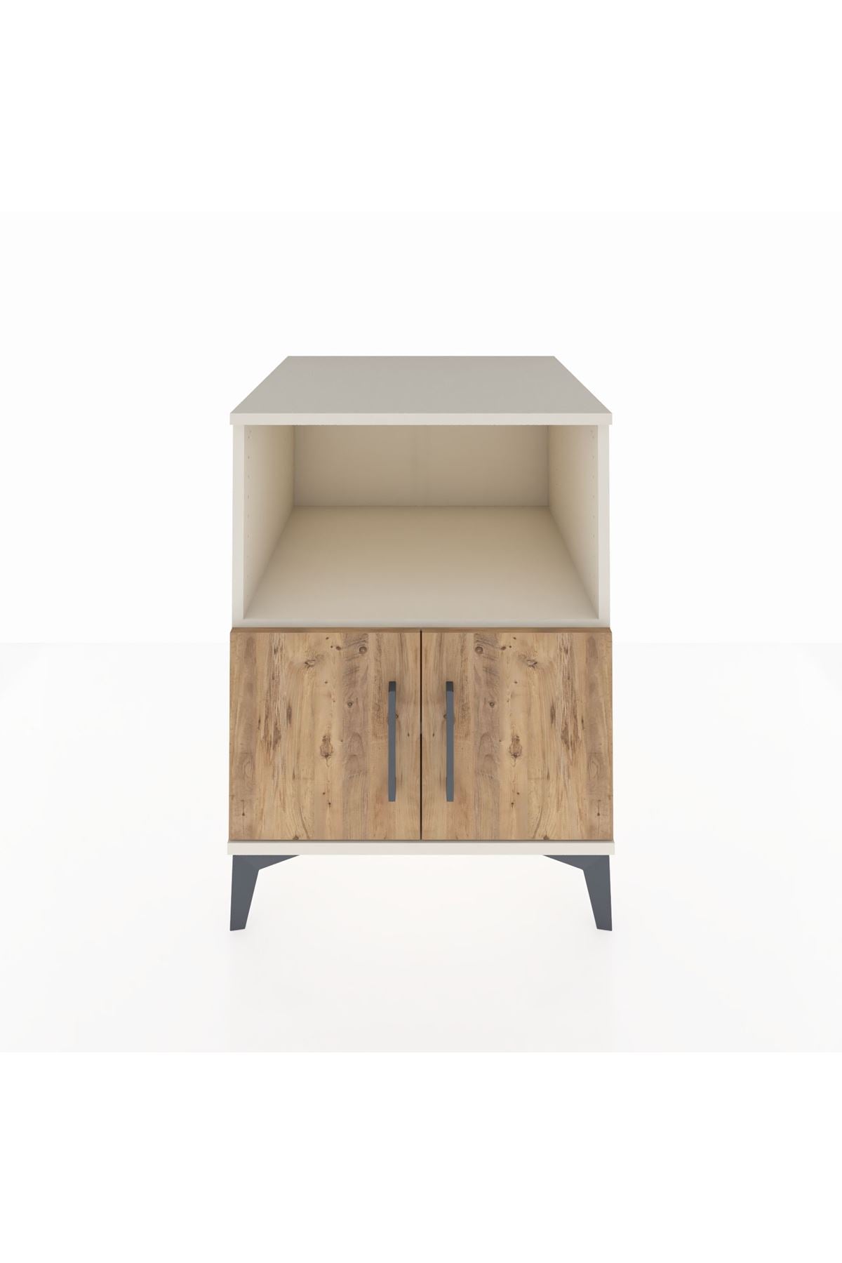 Kronos Komodin 2 Raflı 2 Kapaklı 60x59x80 Aytaşı-Çam