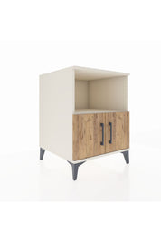 Kronos Komodin 2 Raflı 2 Kapaklı 60x59x80 Aytaşı-Çam