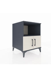 Kronos Komodin 2 Raflı 2 Kapaklı 60x59x80 Antrasit-Aytaşı