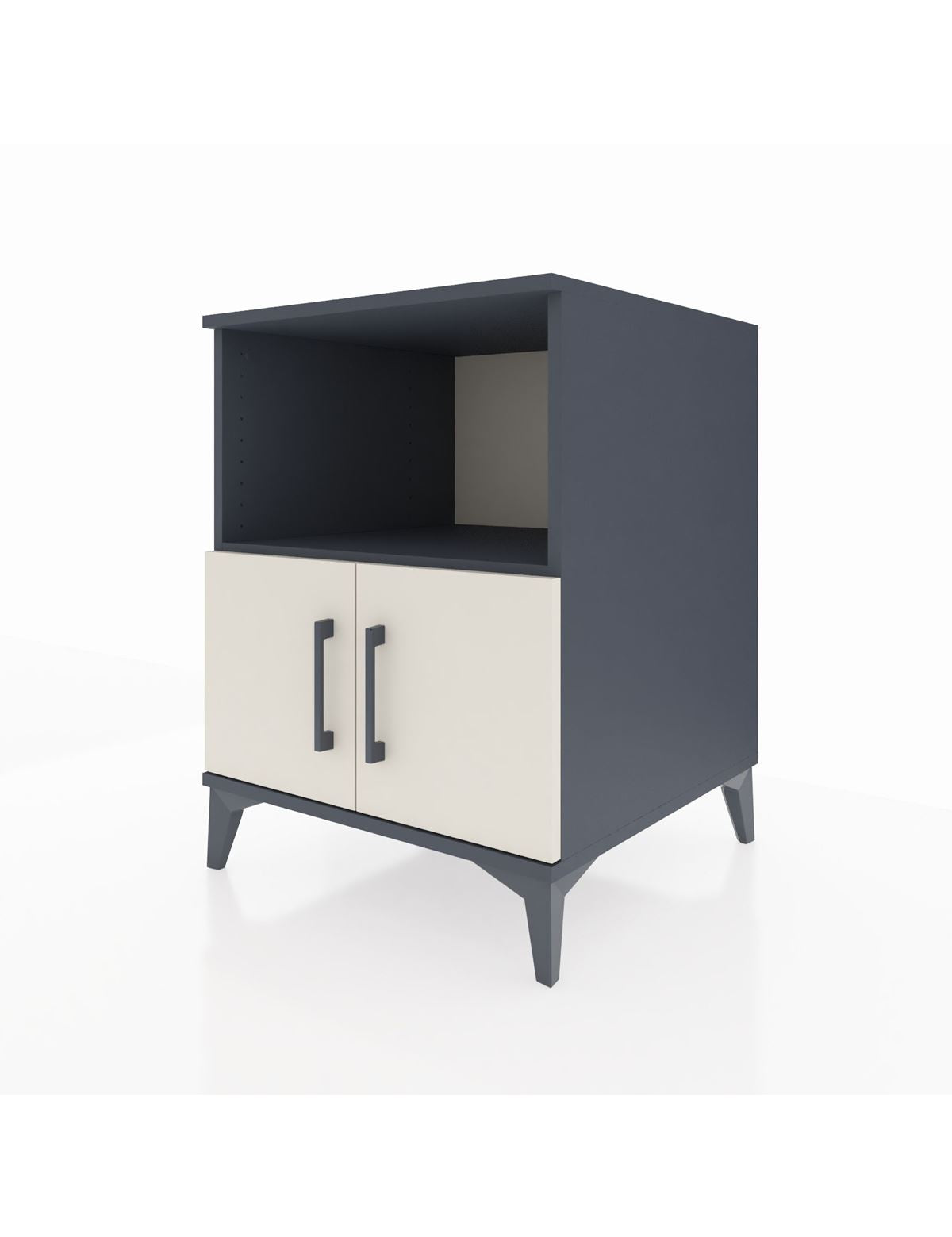 Kronos Komodin 2 Raflı 2 Kapaklı 60x59x80 - S79M012V4C