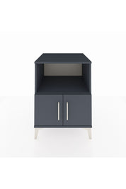 Kronos Komodin 2 Raflı 2 Kapaklı 60x59x80 Antrasit-Antrasit