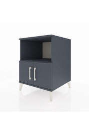 Kronos Komodin 2 Raflı 2 Kapaklı 60x59x80 Antrasit-Antrasit