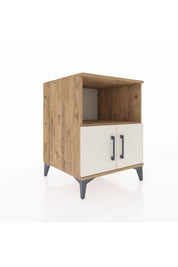 Kronos Komodin 2 Raflı 2 Kapaklı 60x59x80 Çam-Aytaşı