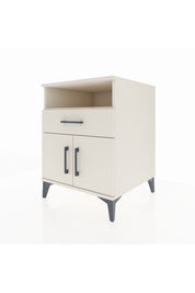 Kronos Komodin 2 Raflı Tek Çekmeceli 2 Kapaklı 60x59x80 Aytaşı-Aytaşı