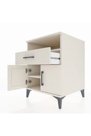 Kronos Komodin 2 Raflı Tek Çekmeceli 2 Kapaklı 60x59x80 Aytaşı-Aytaşı