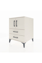 Kronos Komodin 2 Raflı 2 Çekmeceli 2 Kapaklı 60x59x80 Aytaşı-Aytaşı