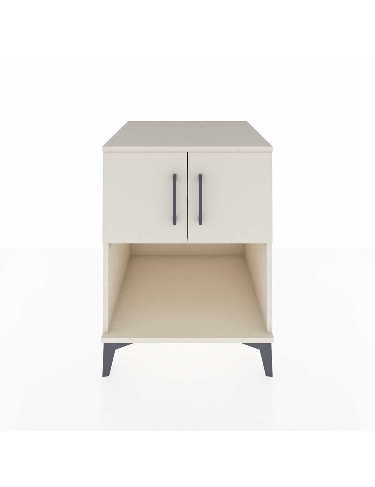 Kronos Komodin 2 Raflı 2 Kapaklı 60x59x80 Aytaşı-Aytaşı