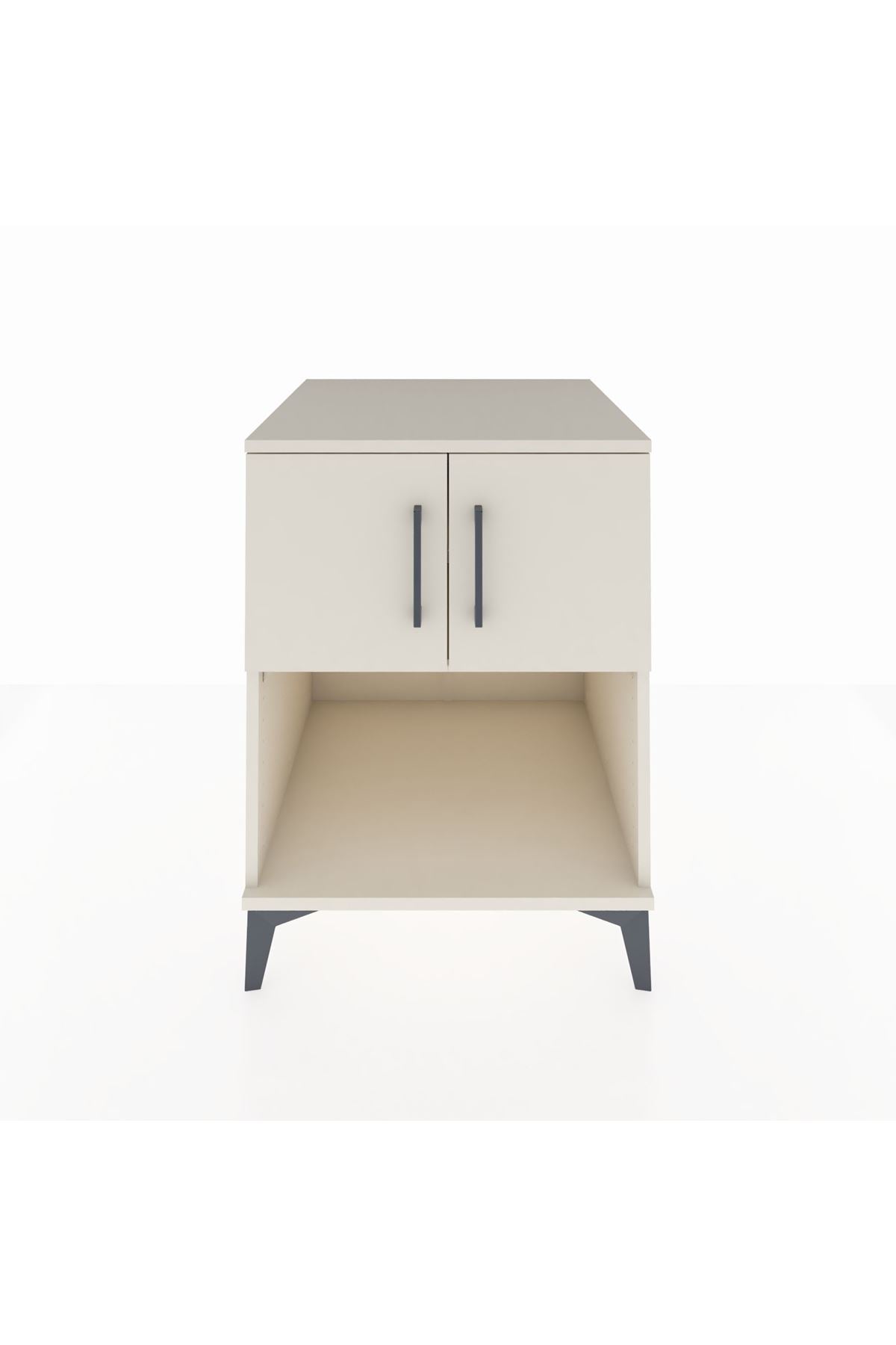 Kronos Komodin 2 Raflı 2 Kapaklı 60x59x80 Aytaşı-Aytaşı