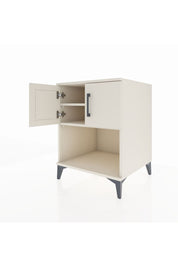 Kronos Komodin 2 Raflı 2 Kapaklı 60x59x80 Aytaşı-Aytaşı