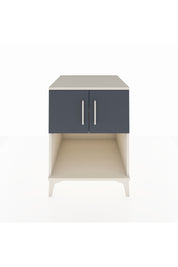 Kronos Komodin 2 Raflı 2 Kapaklı 60x59x80 Aytaşı-Antrasit