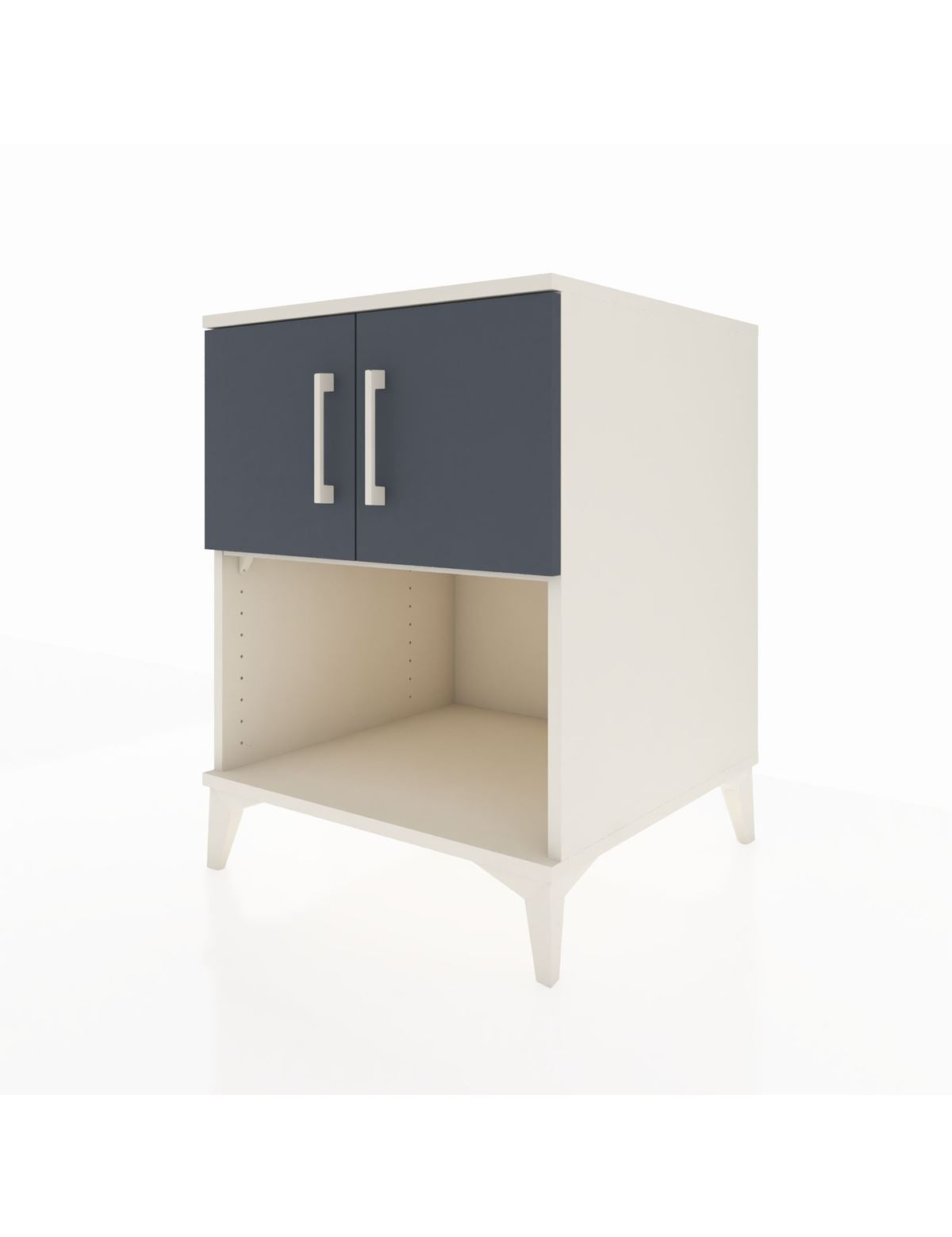 Kronos Komodin 2 Raflı 2 Kapaklı 60x59x80 - S79M016V2C