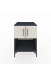 Kronos Komodin 2 Raflı 2 Kapaklı 60x59x80 Antrasit-Aytaşı