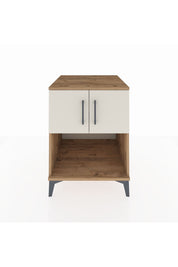 Kronos Komodin 2 Raflı 2 Kapaklı 60x59x80 Çam-Aytaşı