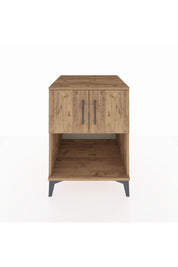 Kronos Komodin 2 Raflı 2 Kapaklı 60x59x80 Çam-Çam