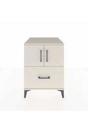Kronos Komodin 2 Raflı Tek Çekmeceli 2 Kapaklı 60x59x80 Aytaşı-Aytaşı