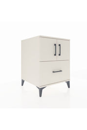 Kronos Komodin 2 Raflı Tek Çekmeceli 2 Kapaklı 60x59x80 Aytaşı-Aytaşı