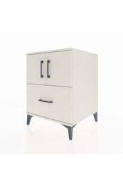 Kronos Komodin 2 Raflı Tek Çekmeceli 2 Kapaklı 60x59x80 Aytaşı-Aytaşı