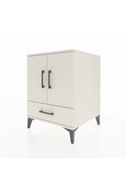 Kronos Komodin 2 Raflı Tek Çekmeceli 2 Kapaklı 60x59x80 Aytaşı-Aytaşı