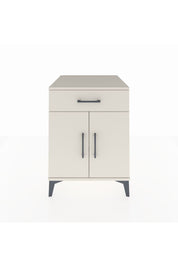 Kronos Komodin Tek Raflı Tek Çekmeceli 2 Kapaklı 60x59x80 Aytaşı-Aytaşı
