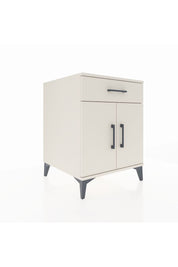 Kronos Komodin Tek Raflı Tek Çekmeceli 2 Kapaklı 60x59x80 Aytaşı-Aytaşı