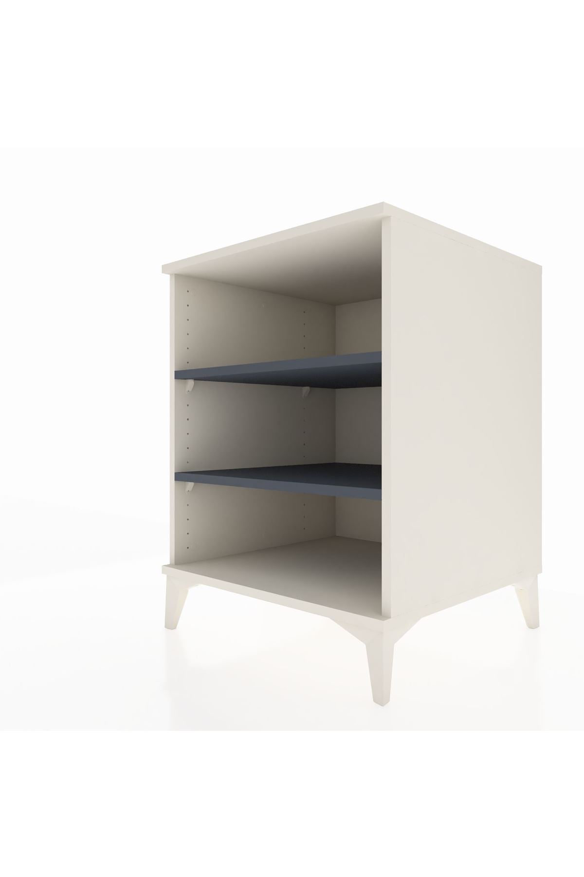 Kronos Komodin 2 Raflı 60x59x80 Aytaşı-Antrasit