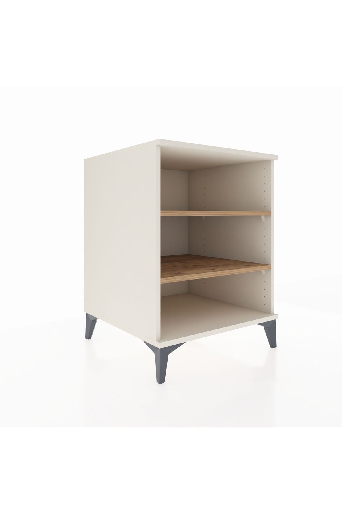 Kronos Komodin 2 Raflı 60x59x80 Aytaşı-Çam