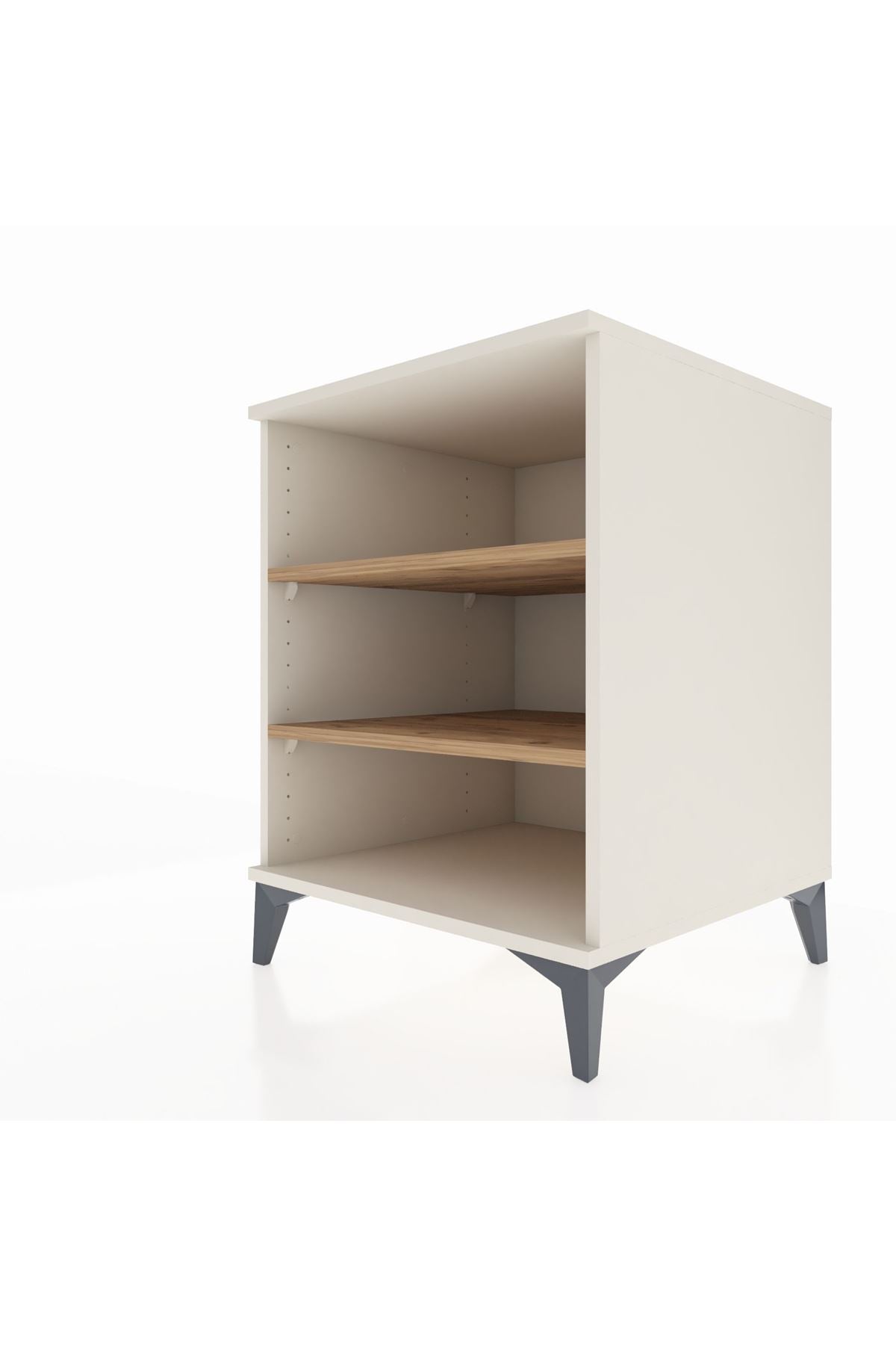 Kronos Komodin 2 Raflı 60x59x80 Aytaşı-Çam