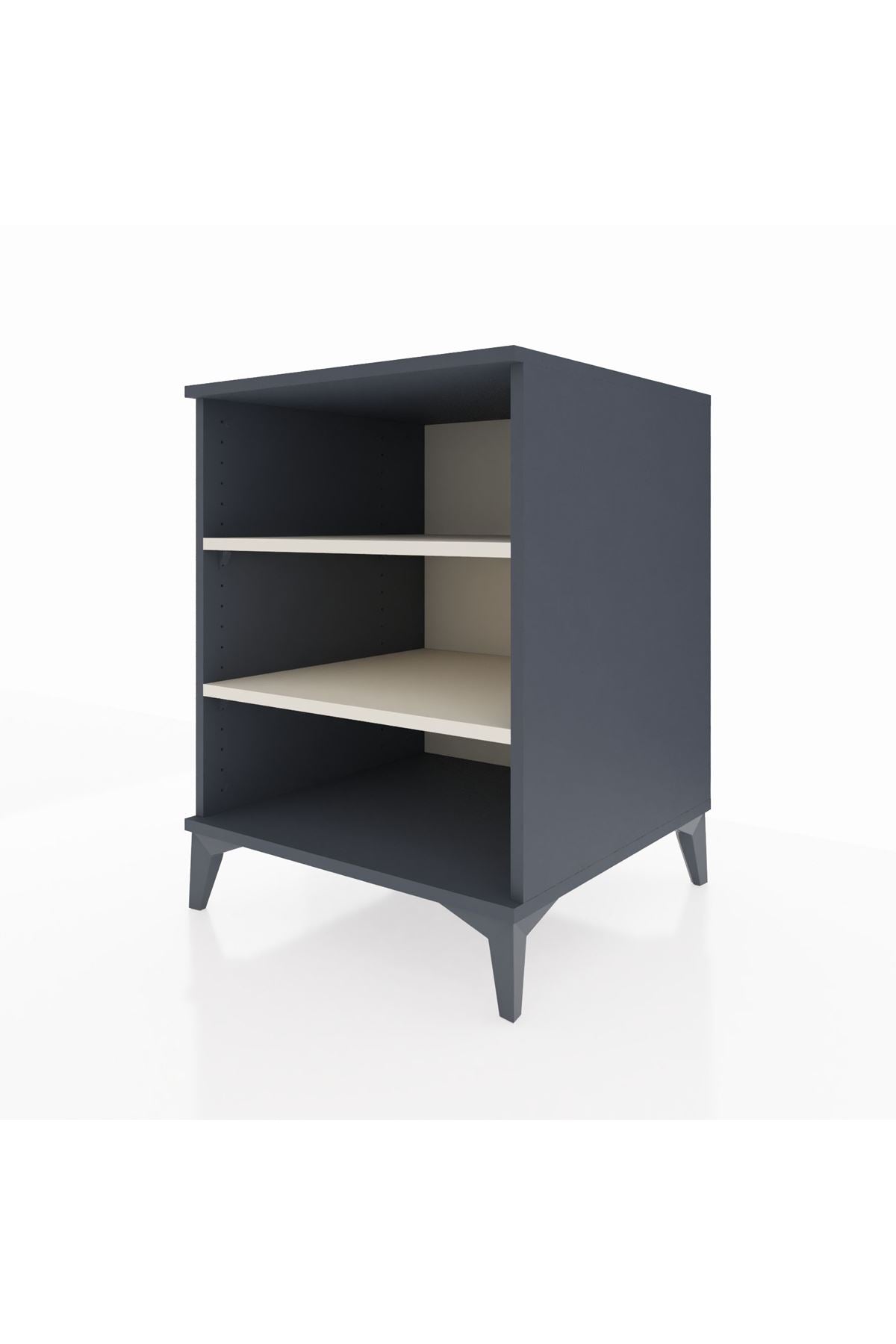 Kronos Komodin 2 Raflı 60x59x80 Antrasit-Aytaşı