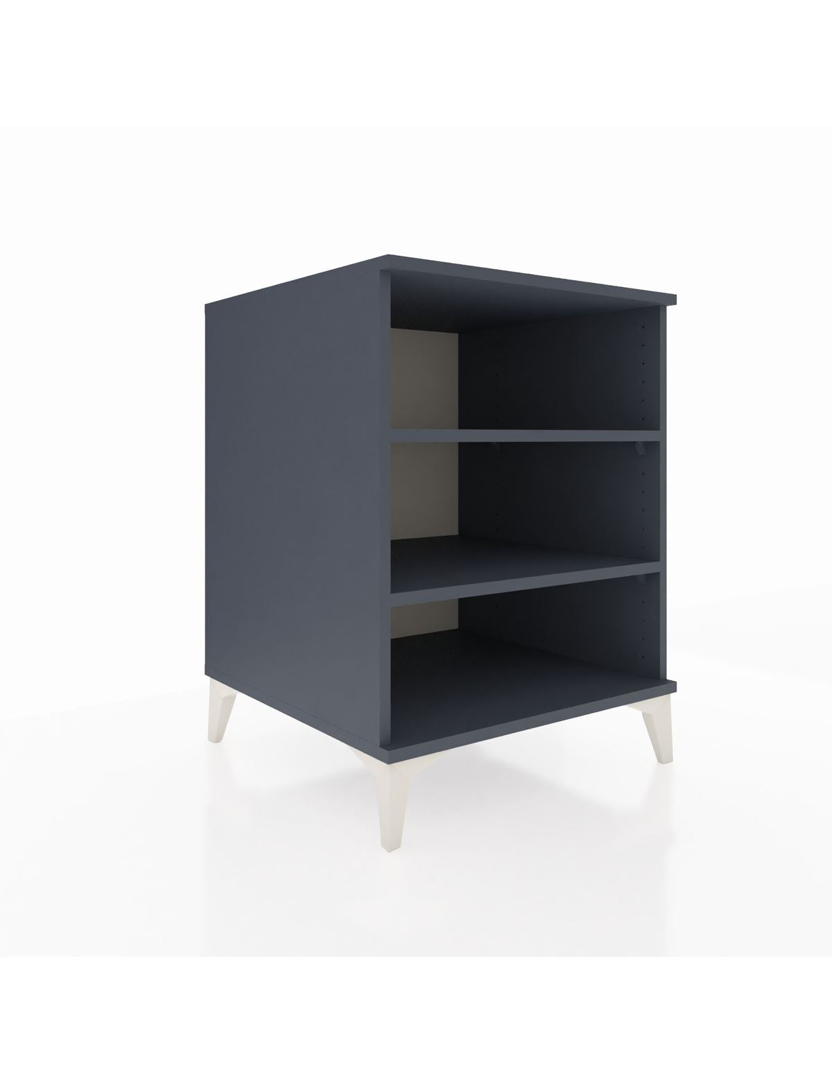 Kronos Komodin 2 Raflı 60x59x80 Antrasit-Antrasit