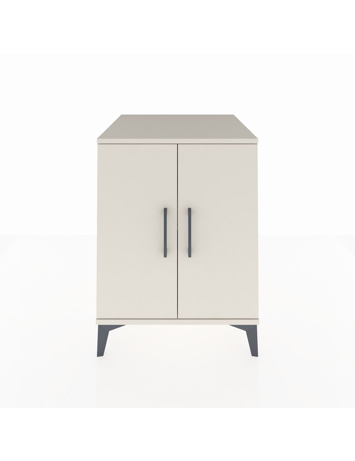 Kronos Komodin Tek Raflı 2 Kapaklı 60x59x80 Aytaşı-Aytaşı