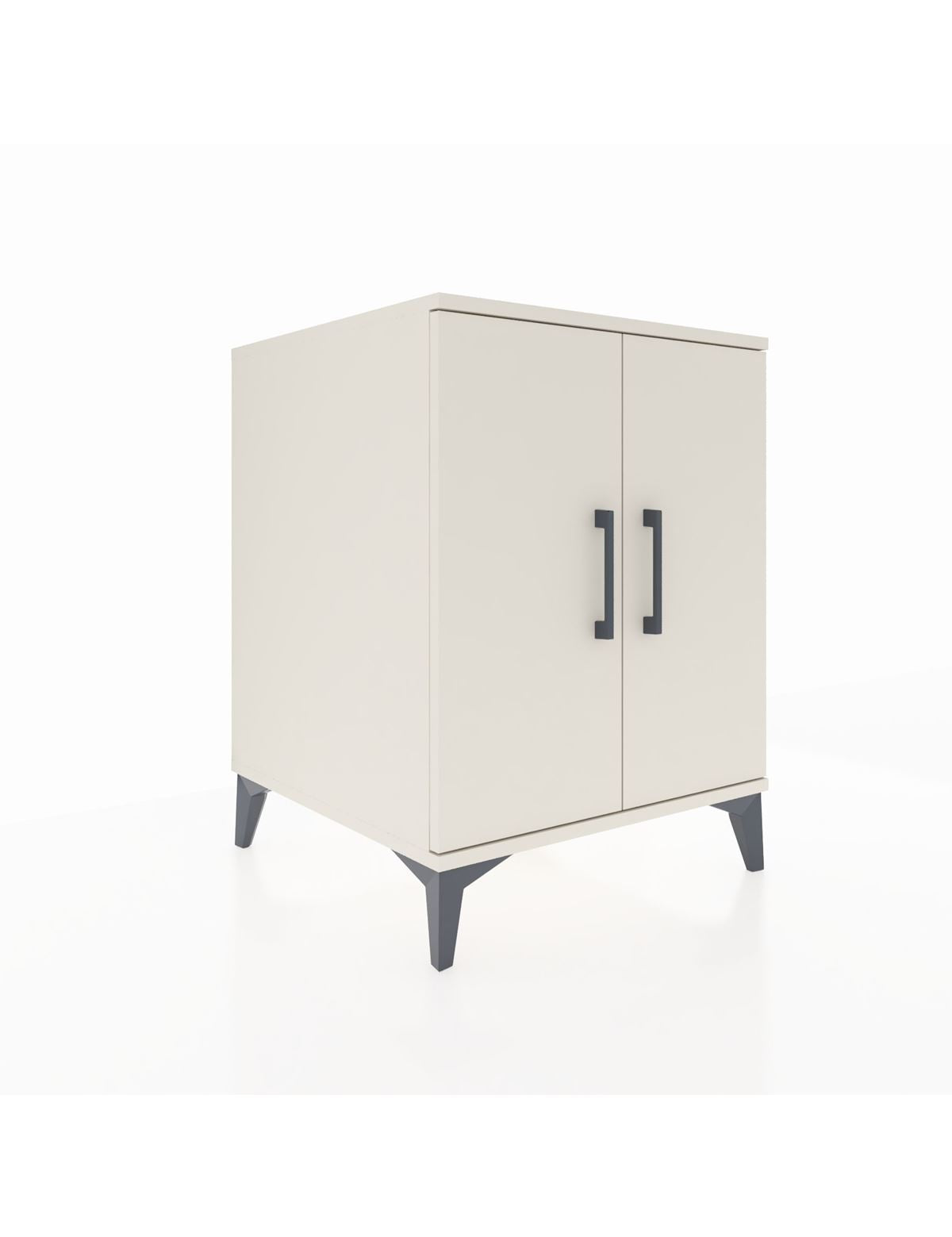 Kronos Komodin Tek Raflı 2 Kapaklı 60x59x80 Aytaşı-Aytaşı