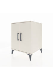 Kronos Komodin Tek Raflı 2 Kapaklı 60x59x80 Aytaşı-Aytaşı