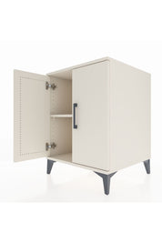 Kronos Komodin Tek Raflı 2 Kapaklı 60x59x80 Aytaşı-Aytaşı