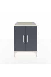 Kronos Komodin Tek Raflı 2 Kapaklı 60x59x80 Aytaşı-Antrasit