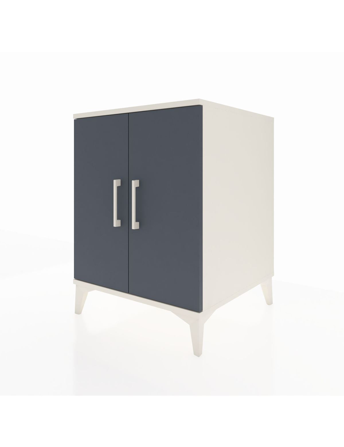 Kronos Komodin Tek Raflı 2 Kapaklı 60x59x80 - S79M023V2C