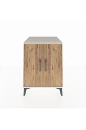 Kronos Komodin Tek Raflı 2 Kapaklı 60x59x80 Aytaşı-Çam