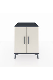 Kronos Komodin Tek Raflı 2 Kapaklı 60x59x80 Antrasit-Aytaşı