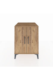 Kronos Komodin Tek Raflı 2 Kapaklı 60x59x80 Çam-Çam